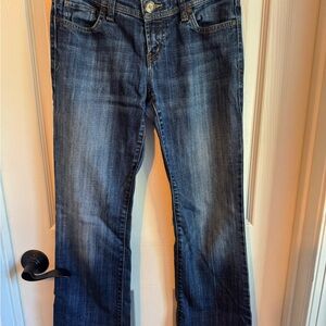 !it‎ Los Angeles Hottie Jeans Dark Blue Boot Cut Denim Size 26 Short